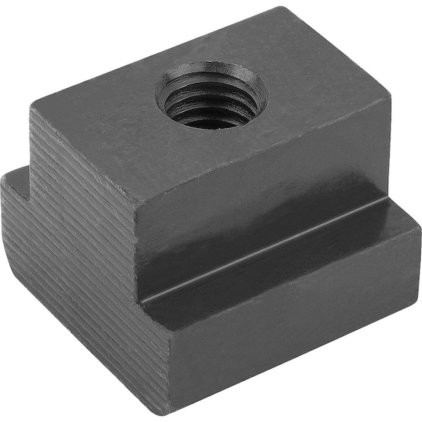 Nut DIN508, D=M24, Nb=36, Carbon Steel Black